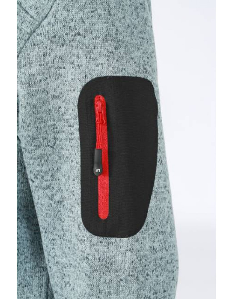 Jachetă tricotată din fleece pentru femei